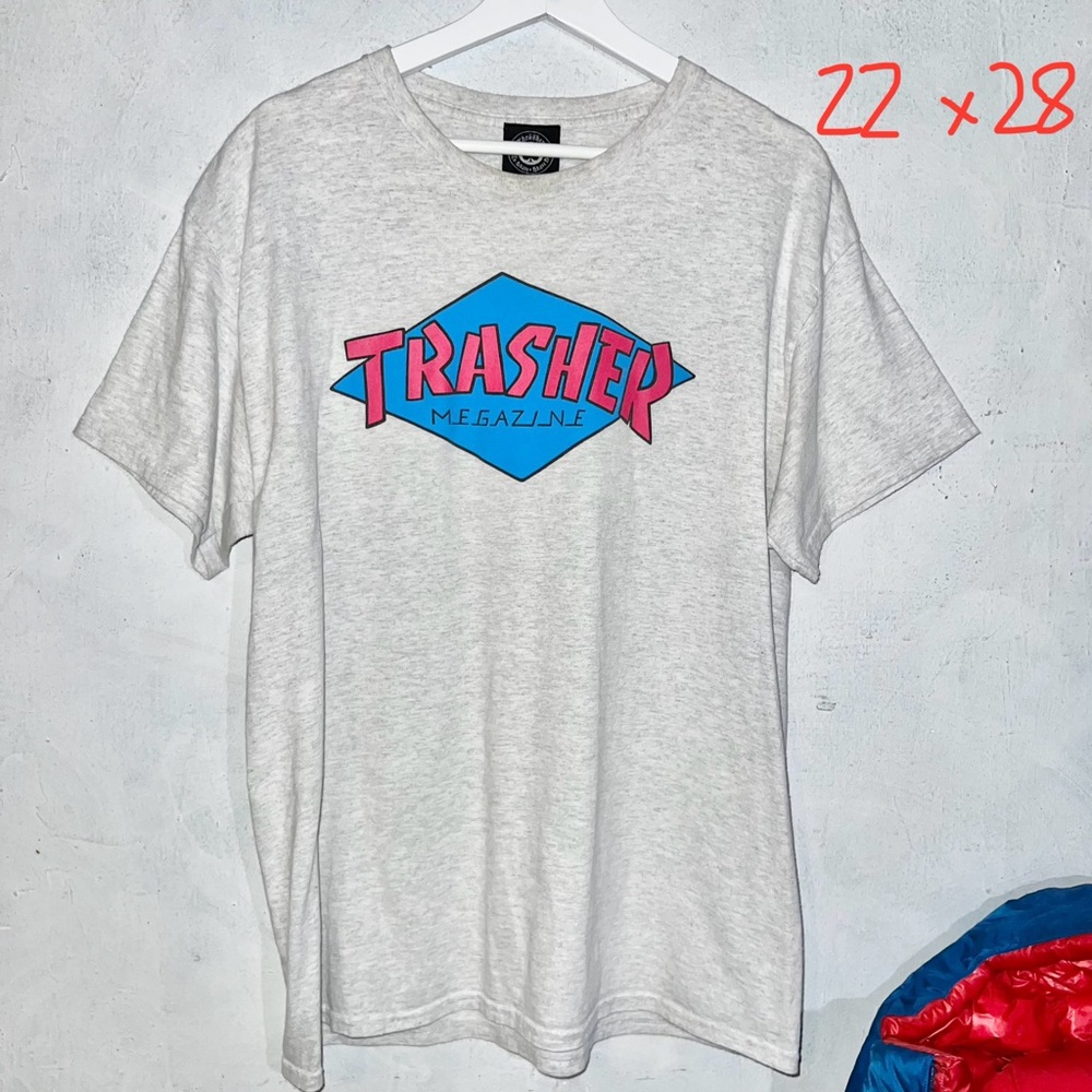 22x28 “Trasher” Thrasher Skateboarding T-Shirt M Obscure